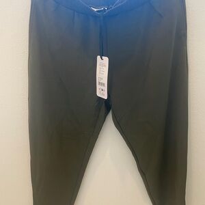 Varley Olive Green Track Pants